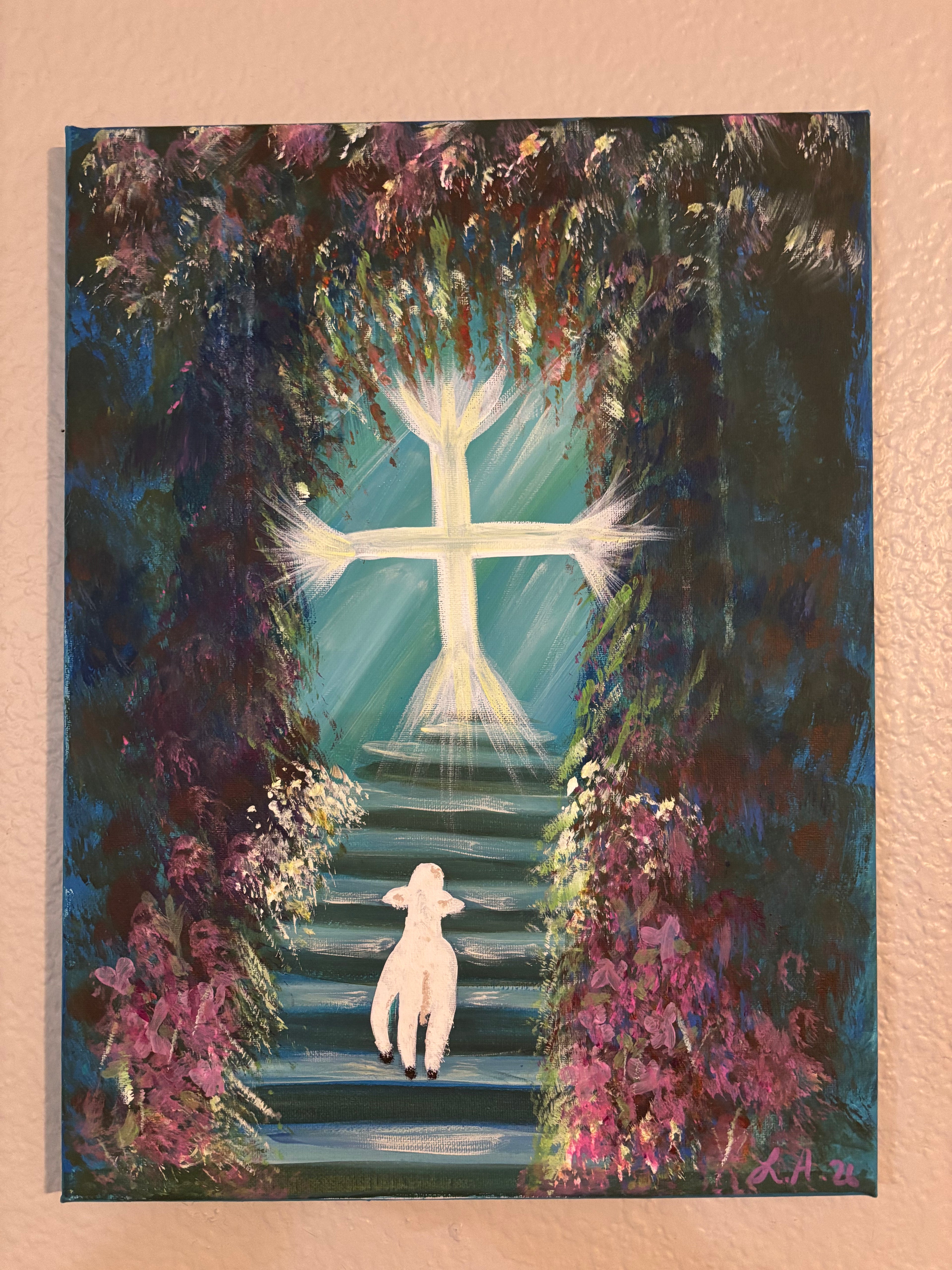 12x14 Acrylic on canvas